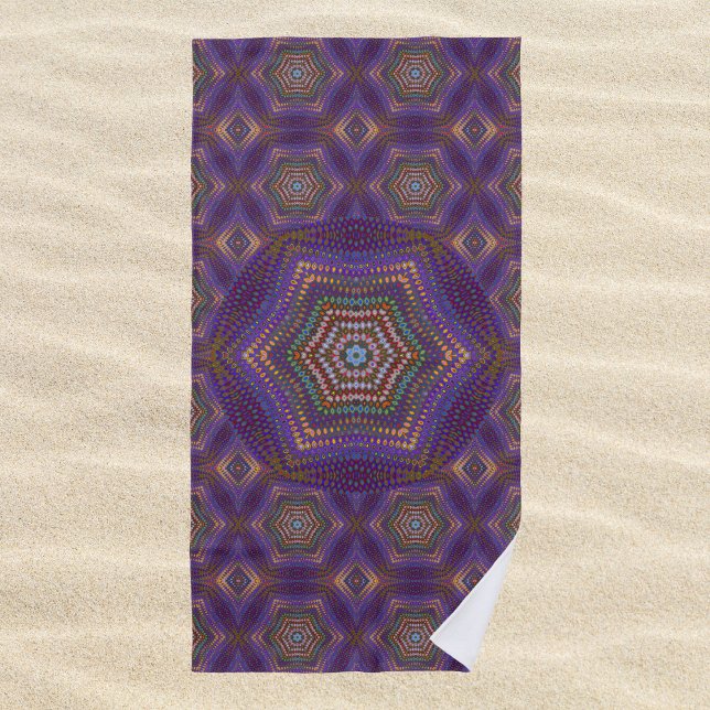 Toalha De Praia Mandala 5 Beach Towel (Criador carregado)