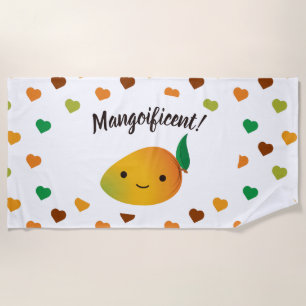 Toalha De Praia Mango Engraçado e Engraçado