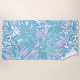 Toalha De Praia Manhã de Caribe tropical