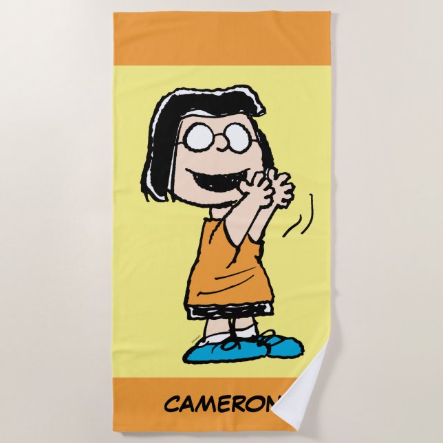 Toalha De Praia Marcie Clapping (Frente)