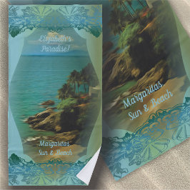 Toalha De Praia Margaritas, Sun & Beach 0026 Beach Towel