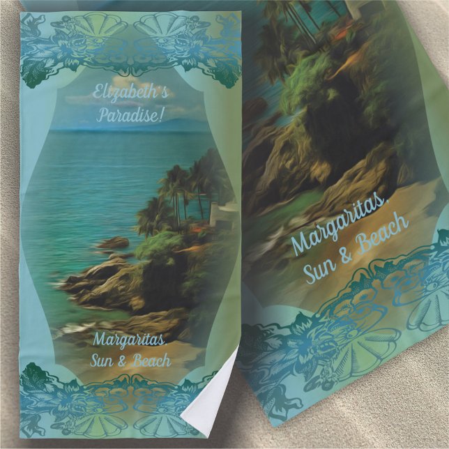 Toalha De Praia Margaritas, Sun & Beach 0026 Beach Towel (Criador carregado)