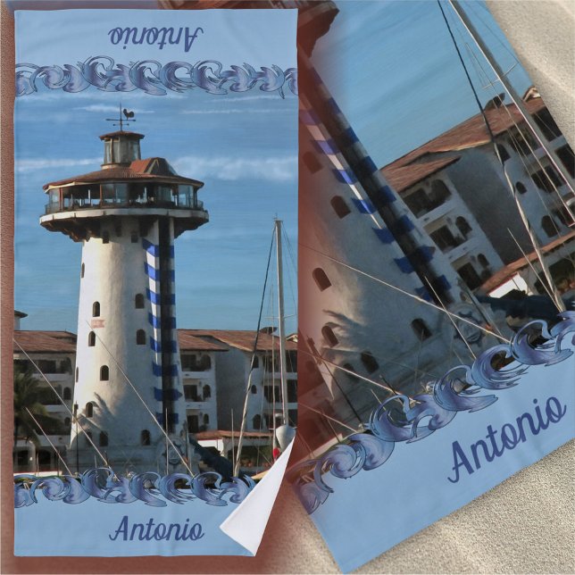 Toalha De Praia Marina Vallarta 0948 (Criador carregado)