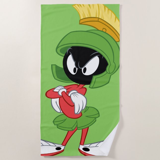 Toalha De Praia MARVIN THE MARTIAN™ | Armas cruzadas (Frente)