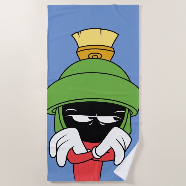 Toalha De Praia MARVIN THE MARTIAN™ Pout (Frente)