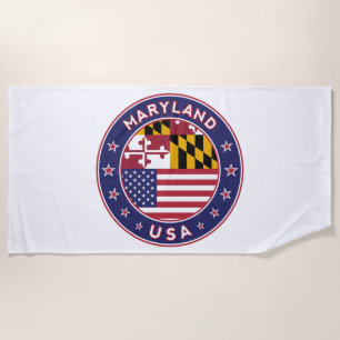 Toalha De Praia Maryland