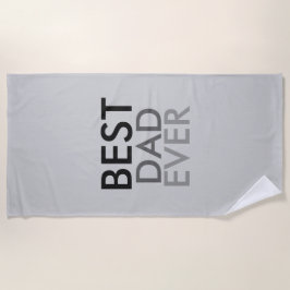 Toalha De Praia Melhor Pai