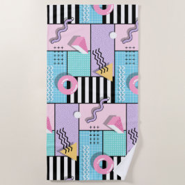 Toalha De Praia Memphis Party