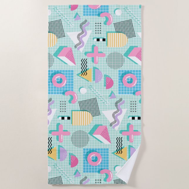 Toalha De Praia Memphis Sweet Candies (Frente)