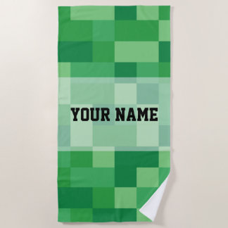 Toalha De Praia Minecraft Personalized Beach Towel