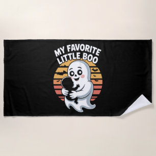 Toalha De Praia Minha Camiseta de Halloween My Favorite Little Boo