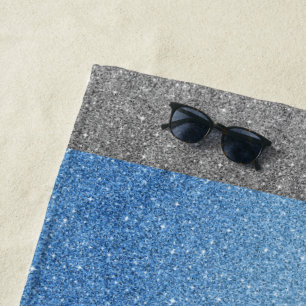 Toalha De Praia Miss EUA estilo Glitter Beach Towel