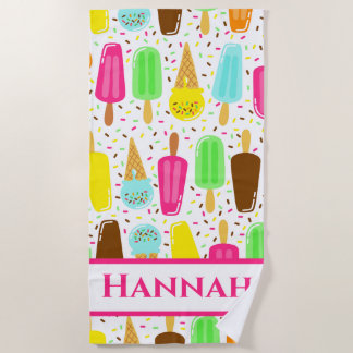 Toalha De Praia Modern Stylish Trendy Cool Girly