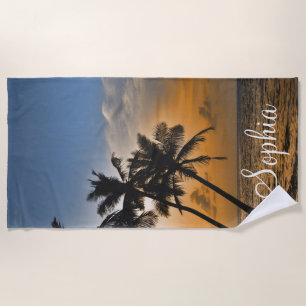 Toalha De Praia Modo de exibição Sunset