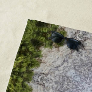 Toalha De Praia Moisés Verdes e Arte da Terra