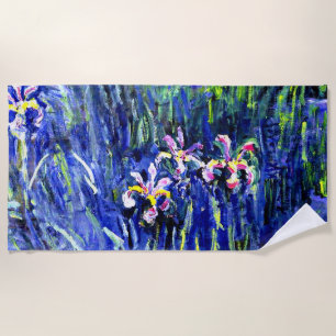 Toalha De Praia Monet - Irrises