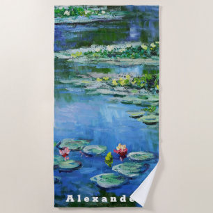 Toalha De Praia Monet Personalize Beach Towel