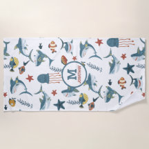 Monograma da Dança de Tubarões do Mar