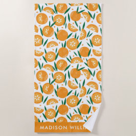 Toalha De Praia monograma,nome,