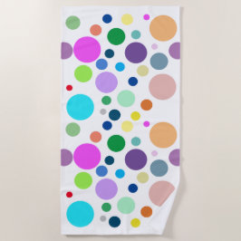 Toalha De Praia motif rond