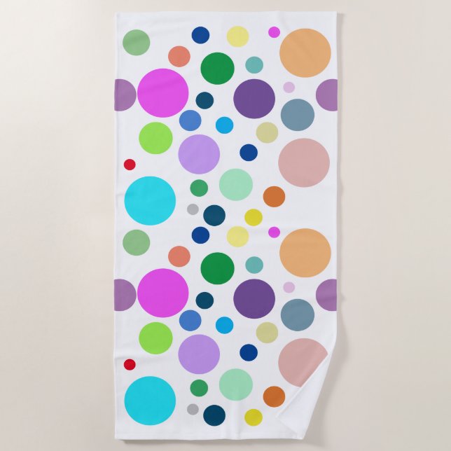 Toalha De Praia motif rond (Frente)