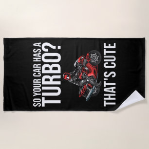 Toalha De Praia Motocicleta engraçada Homens Presentes Mulheres Mo
