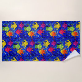 Toalha De Praia Muito Legal para a Torre de Praia de Peixe da Esco