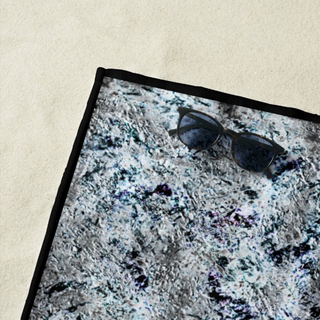 Toalha De Praia Muito rústico fungo prateado sujo de (In Situ)