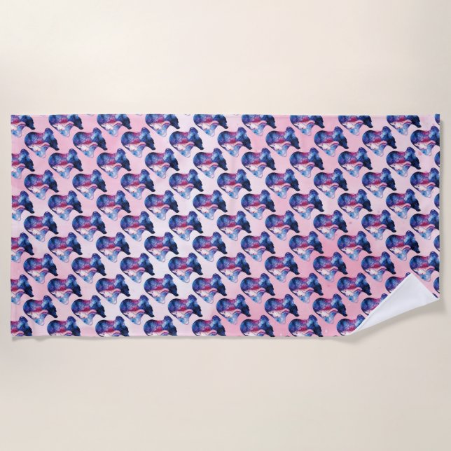 Toalha De Praia Mulher (Frente)