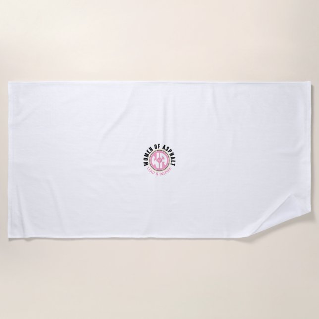 Toalha De Praia Mulheres de Asfalto Beach Towel (Frente)