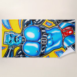 Toalha De Praia Musclemen de Mars Beach Towel