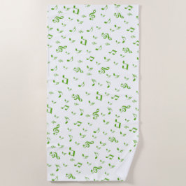 Toalha De Praia música, música, nota, melodia, preto, som, clf,