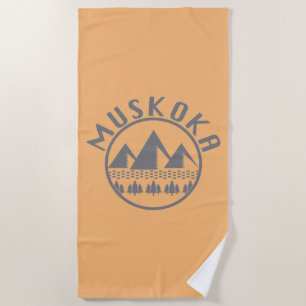 Toalha De Praia Muskoka Design - Beach Towel