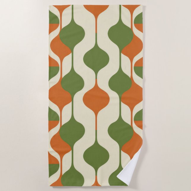 Toalha De Praia Mustard Bloom (Frente)