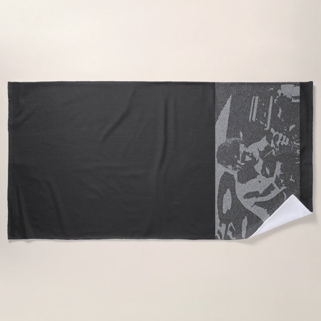 Toalha De Praia My Favorite Spinning Coach (Frente)