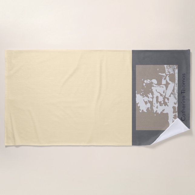 Toalha De Praia My Favorite Yoga Teacher (Frente)