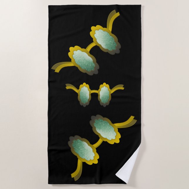 Toalha De Praia My Polarized Glasses are Ready (Frente)