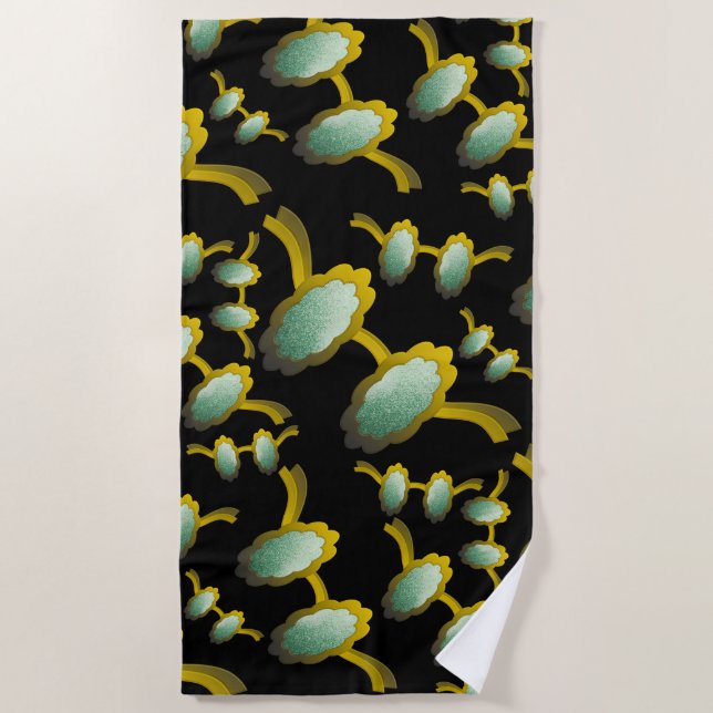 Toalha De Praia My Polarized Glasses are Ready Pattern (Frente)