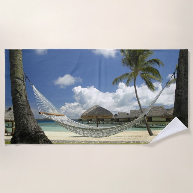 Toalha De Praia na praia (Frente)