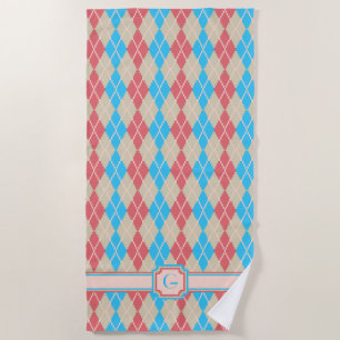 Toalha De Praia Na Praia Argyle Beach Towel