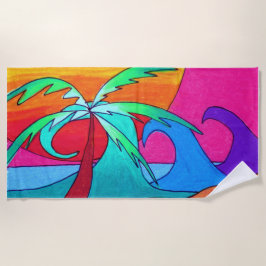 Toalha De Praia Na praia - Beach Towel