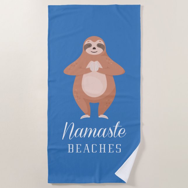 Toalha De Praia Namaste Beaches (Frente)