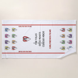 Toalha De Praia Namorada Films Beach Towel