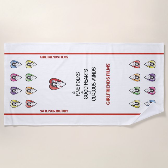Toalha De Praia Namorada Films Beach Towel (Frente)
