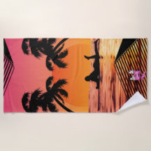 Namorada Films Beach Towel