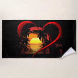 Toalha De Praia Namorados de praia