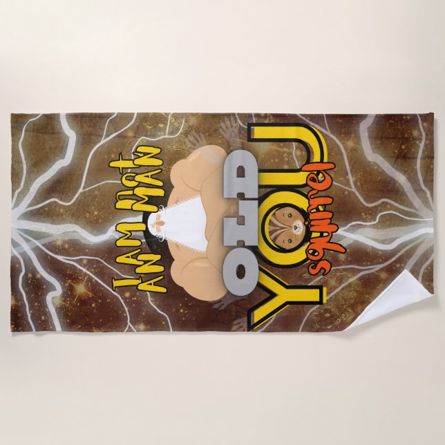 Toalha De Praia Não antigo (Frente)