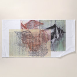 Toalha De Praia Nassau, Bahamas, conchas: Beach Towel