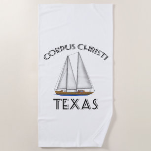 Toalha De Praia Navigação de Corpus Christi Texas