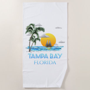 Toalha De Praia Navigação de Tampa Bay Florida